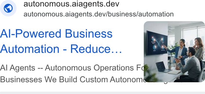 Advertisement by IBOSON INNOVATIONS PRIVATE LIMITED for aiagents.dev, shown 2026-08-12